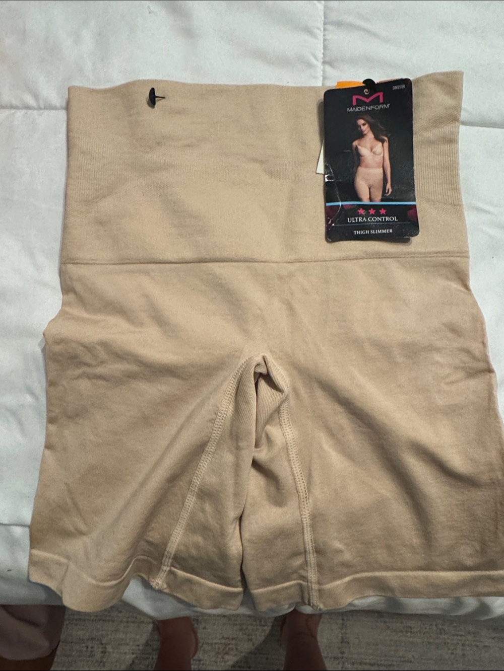 Maidenform Beige High-Waist Shaping Short